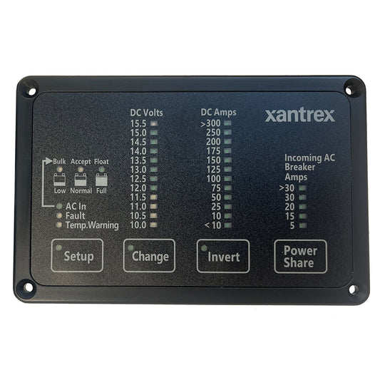 Xantrex Heart FDM1225 Remote Panel Battery Status Freedom InverterCharger Remote Control 84205601