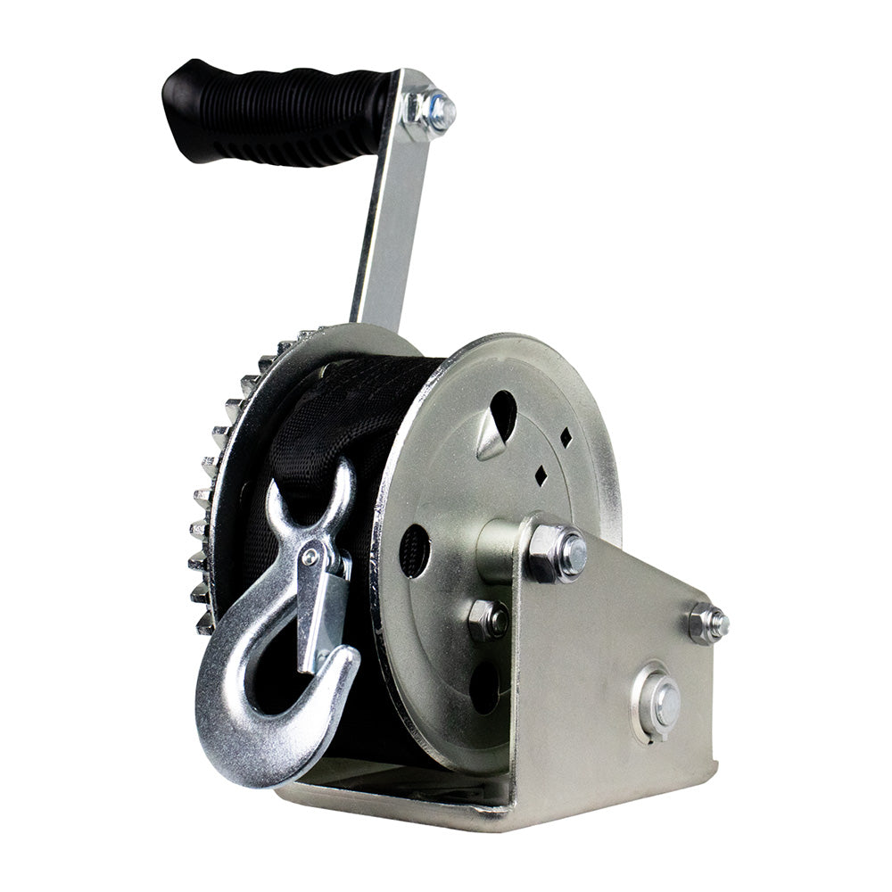Powerwinch Utility Series Winch 1000lb 8 Crank Arm Zinc 21500W10008ZR