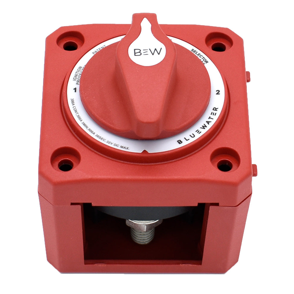 Bluewater OFF12 Battery Switch Surface Mount Red 980000811