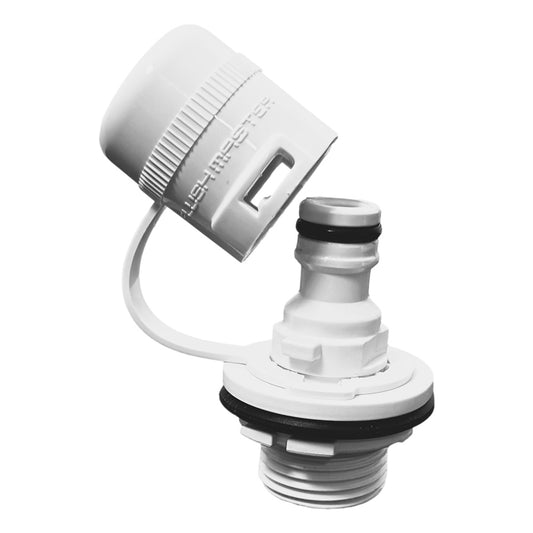 Flushmaster Flush Port Quick Connect fMercury White SMFMQCMW