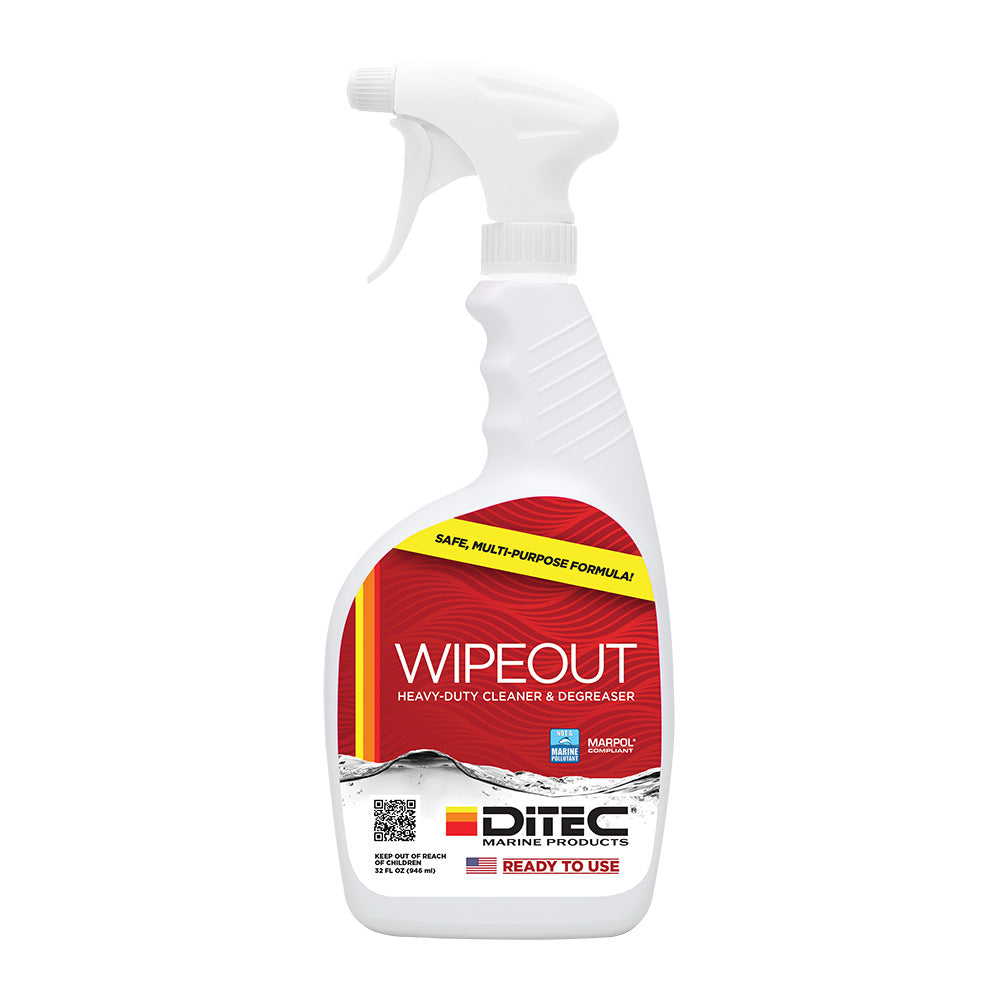 DiTEC Wipeout MultiSurface Cleaner 32oz ECWOUTSPR2