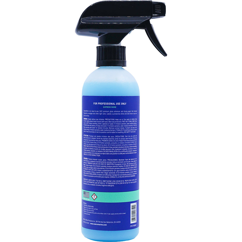 Malco Express Shine SiO2 Detail Spray 16oz 167716
