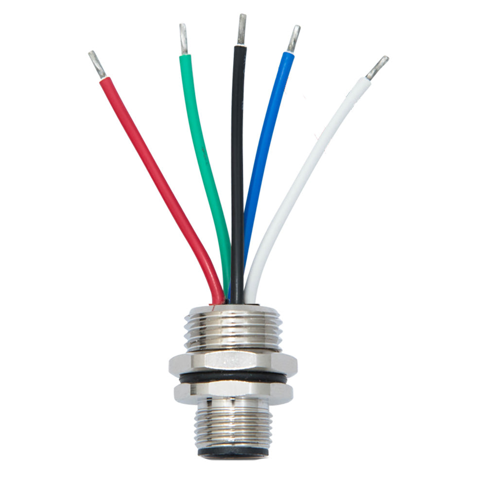 Actisense Rear Panel Mount NMEA2000 Wired Micro 5Pin Male A2KPMWM