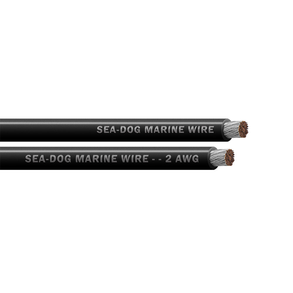 SeaDog 2 AWG Black Battery Cable 50 8002011