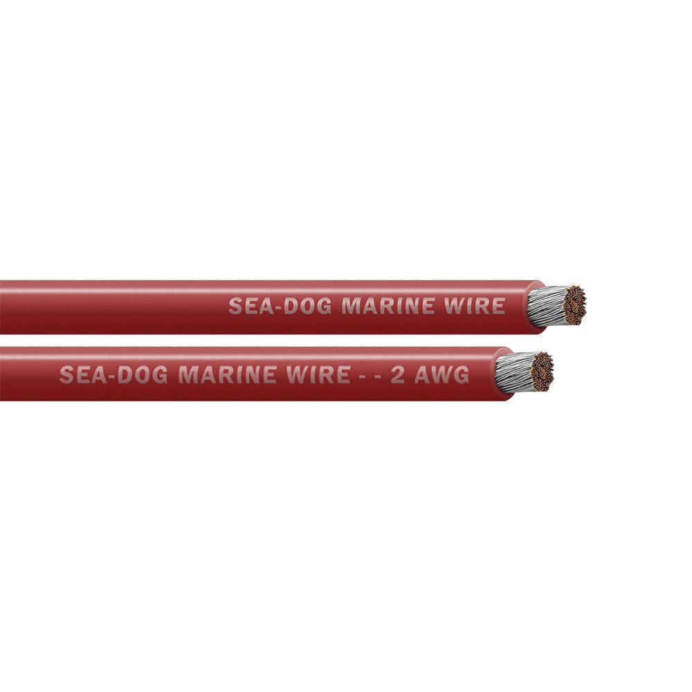 SeaDog 2 AWG Red Battery Cable 25 8002020