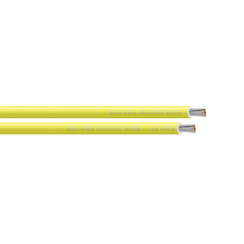 SeaDog 12 AWG Yellow Primary Wire 25 8012030
