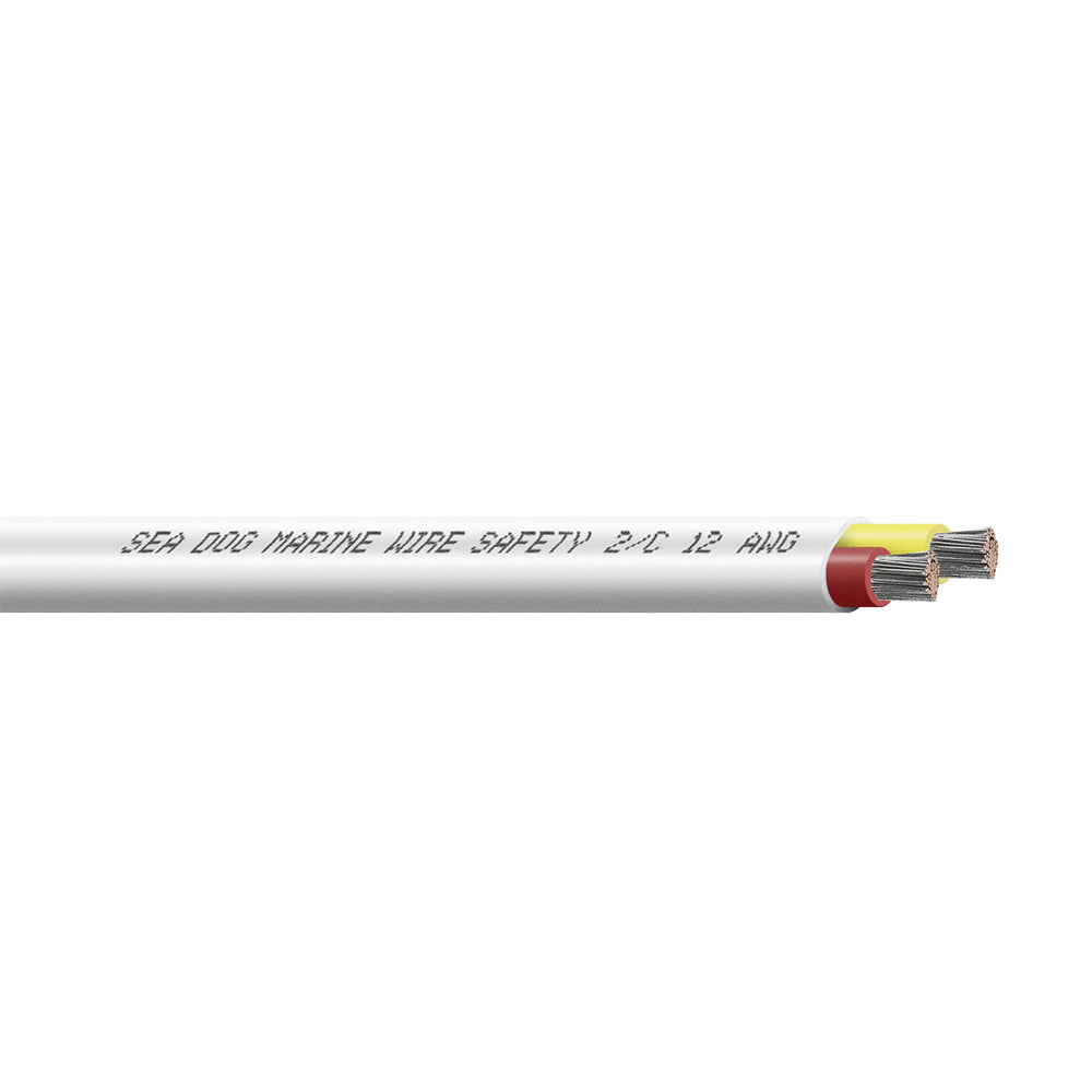 SeaDog 122 AWG Flat Duplex Safety Wire RedYellow 250 8012224