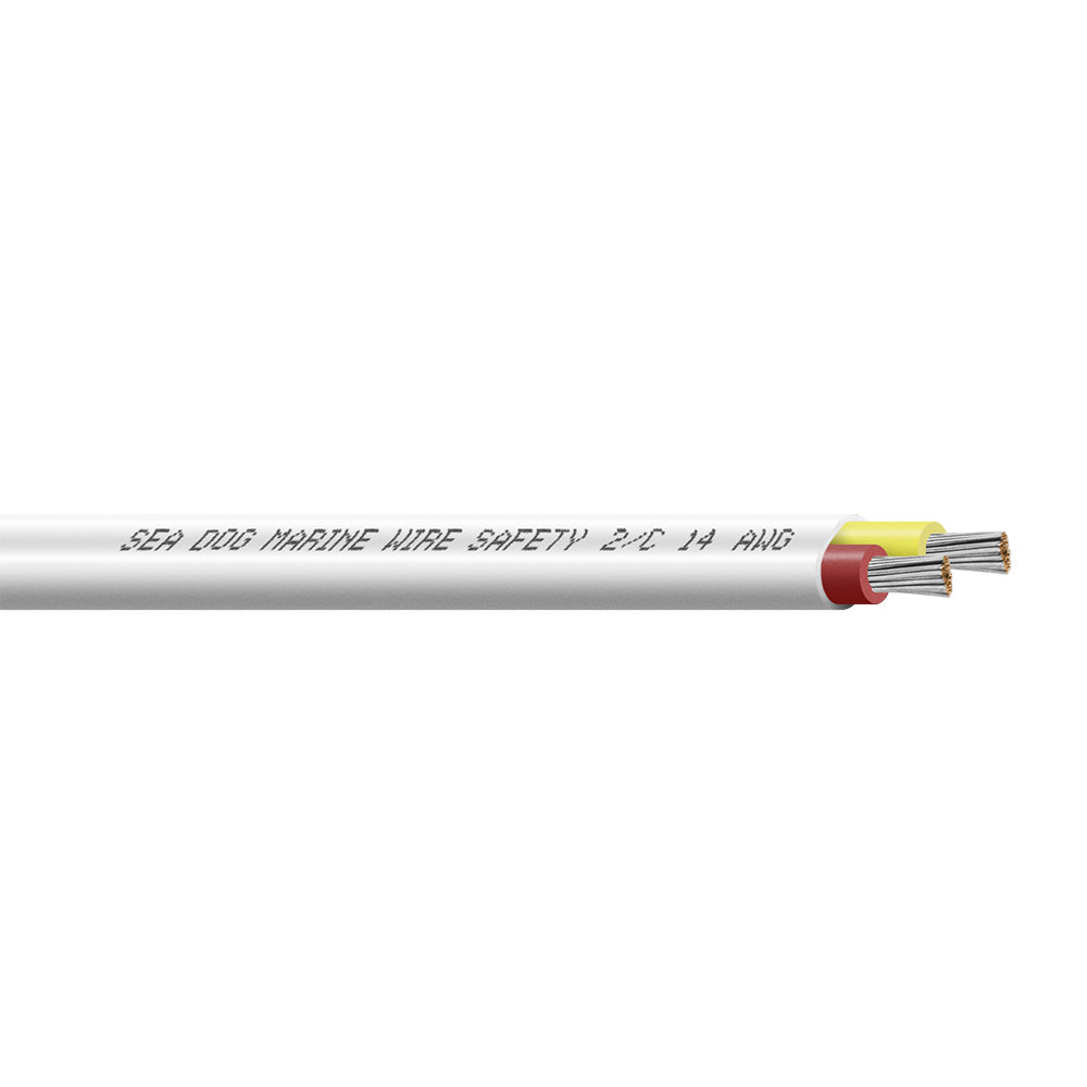 SeaDog 142 AWG Flat Duplex Safety Wire RedYellow 250 8014224