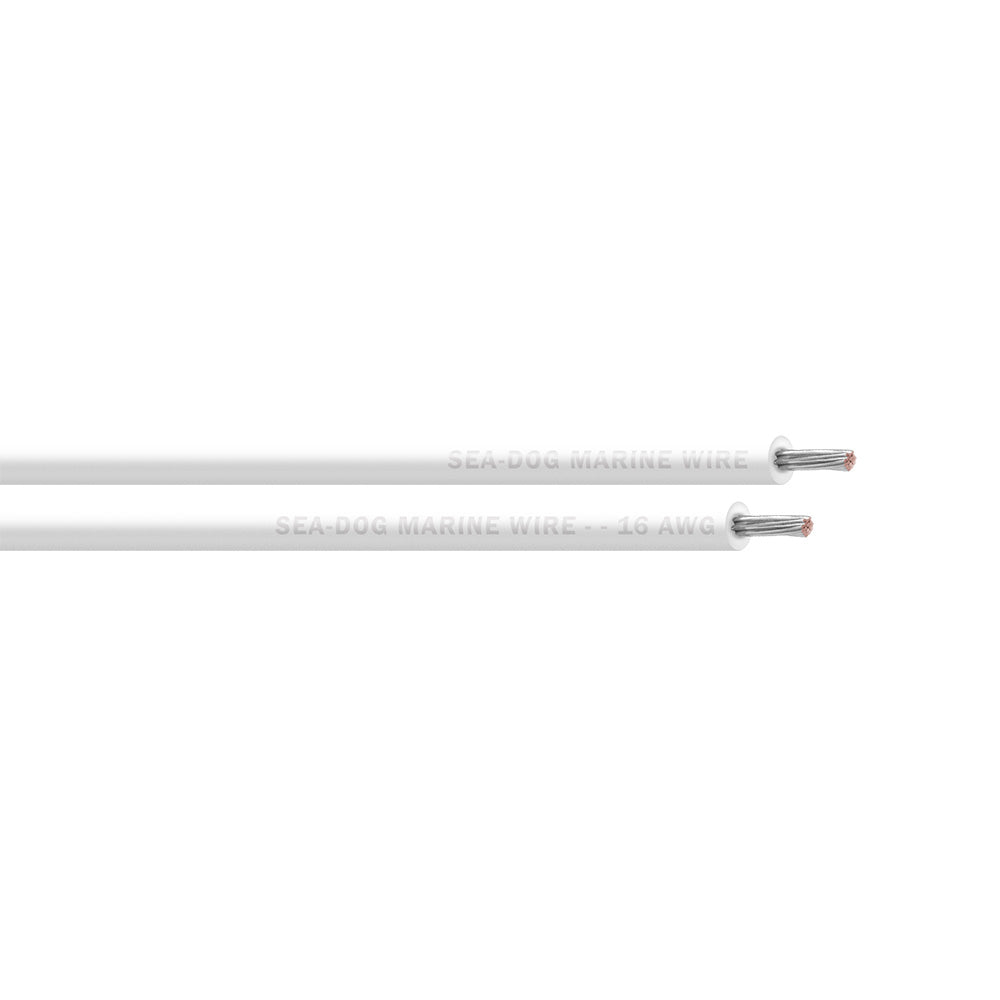 SeaDog 16 AWG White Primary Wire 25 8016050