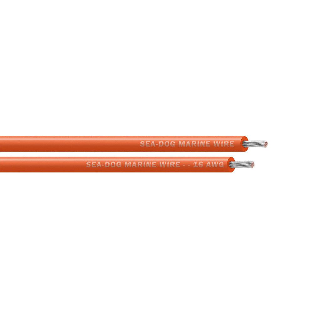 SeaDog 16 AWG Orange Primary Wire 500 8016087