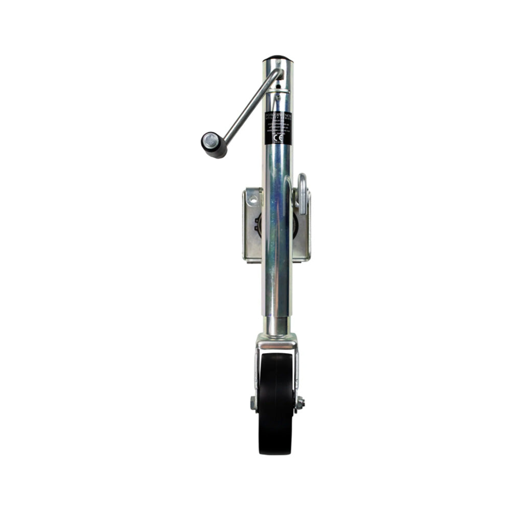 Powerwinch Utility Series Jack 1000lb WeldOn Single Wheel Zinc 21500J1000W1ZR