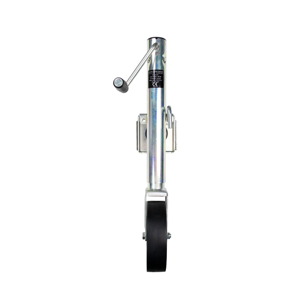 Powerwinch Utility Series Jack 1500lb BoltOn Single Wheel Zinc 21500J1500B1ZR