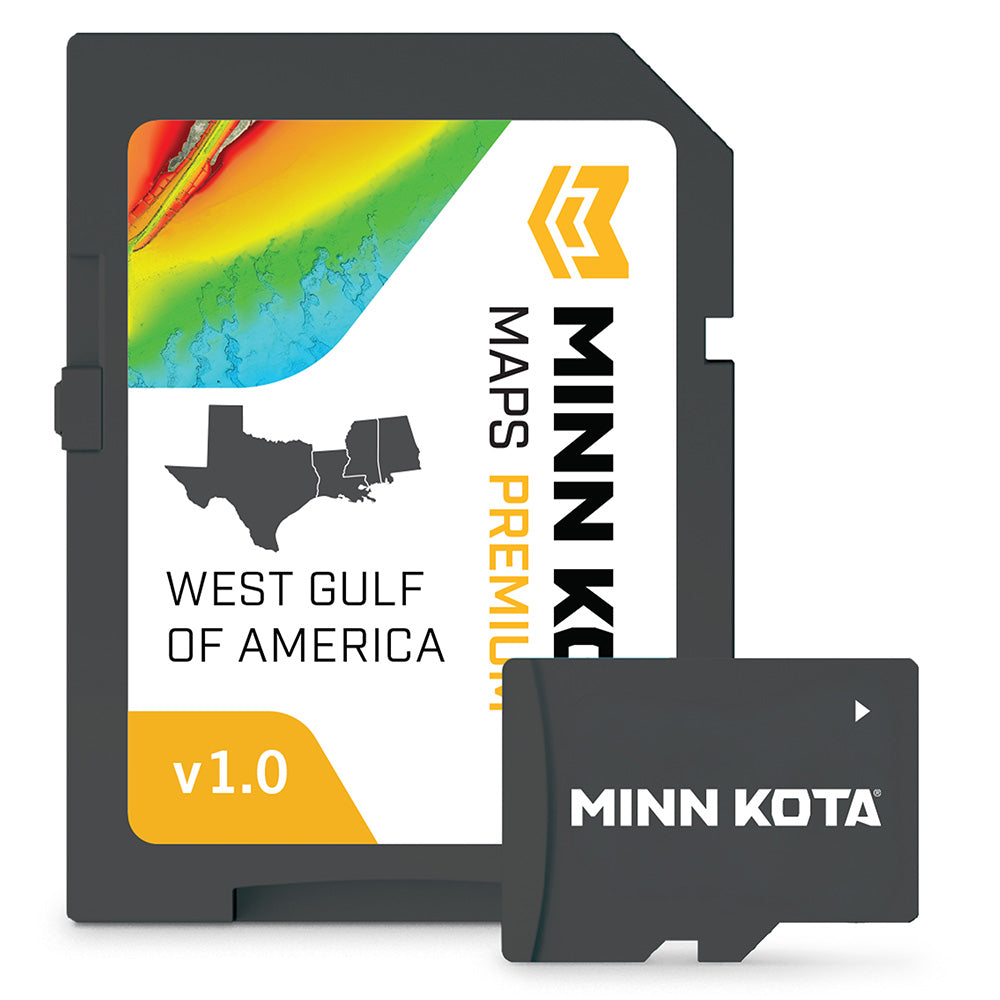 Minn Kota Maps Premium West Gulf of America v10 6020261