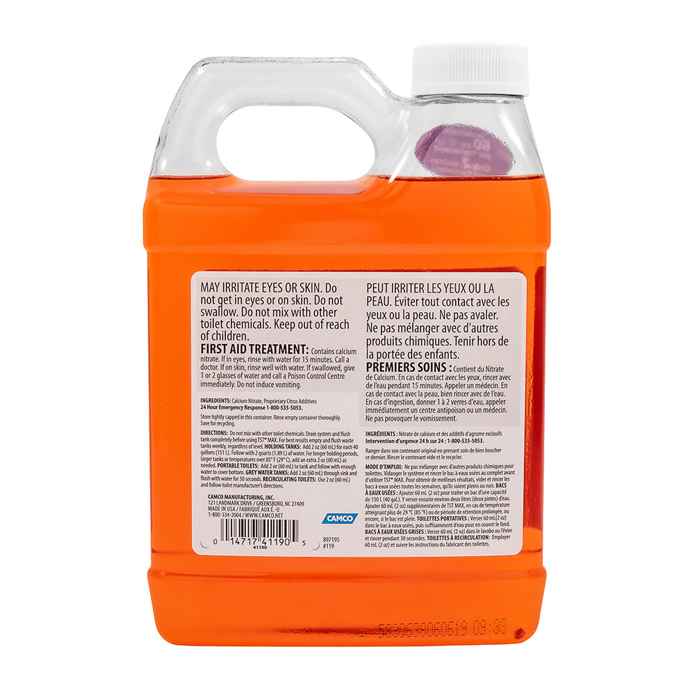Camco TST Orange Waste Holding Tank Treatment 32oz 41190