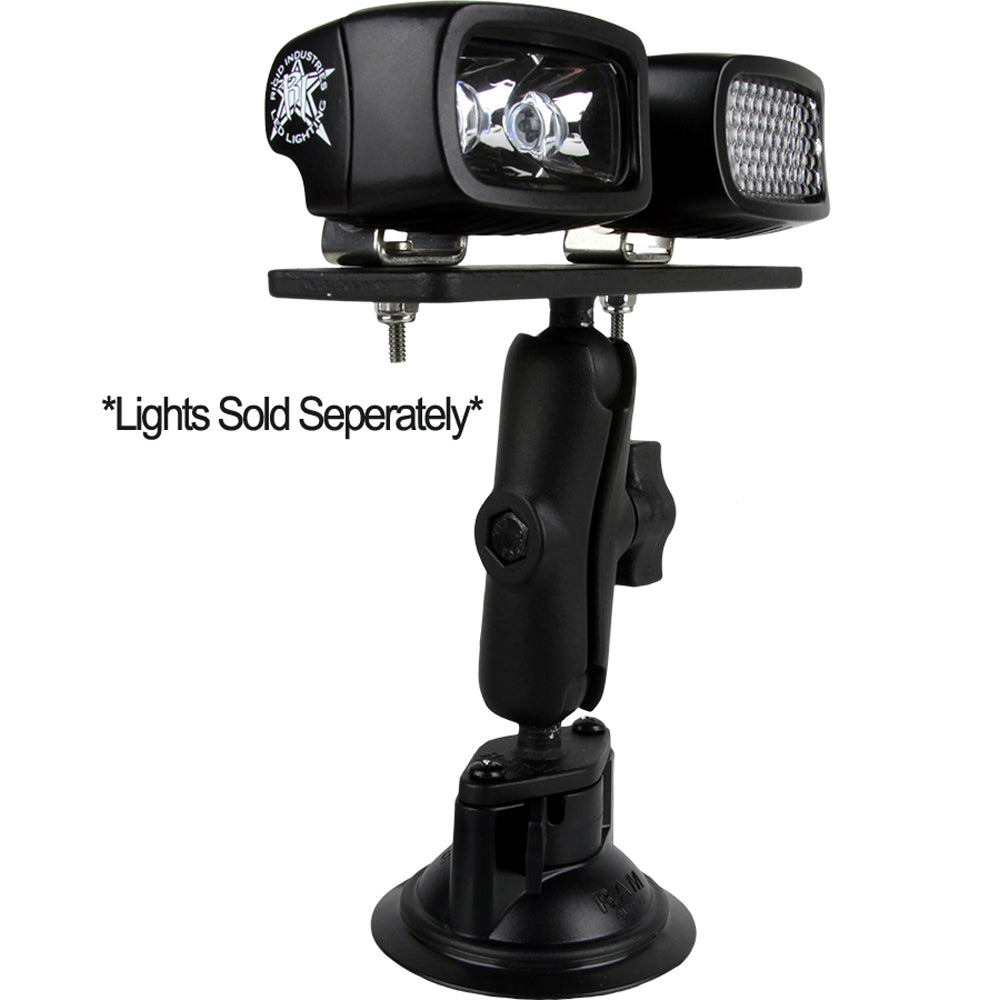 RIGID Industries RAM Suction 37 Arm 625 x 2 Plate 40063