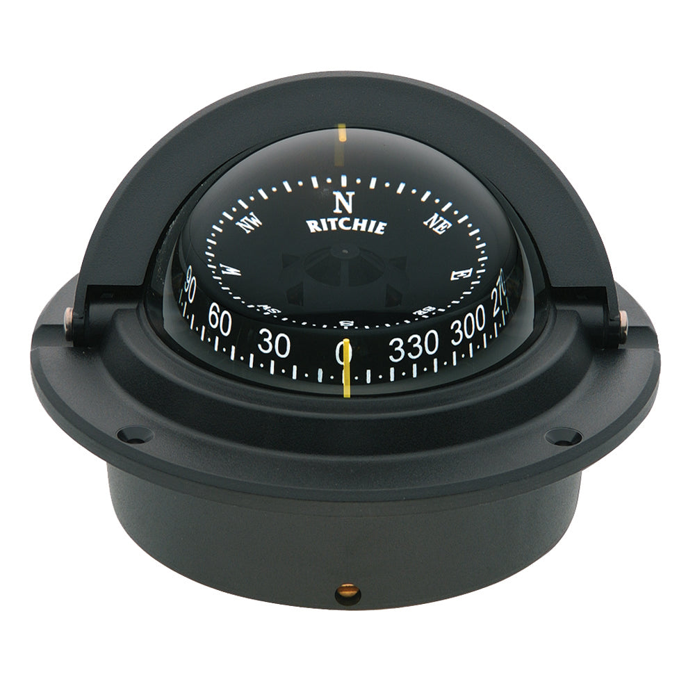 Ritchie F83 Voyager Compass  Flush Mount  Black F83