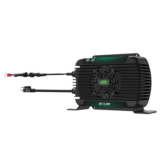 Battery Tender PowerPlus 48V 15 AMP On-Board Lithium Compatible Battery Charger  Maintainer [022-2014-DL-WH]