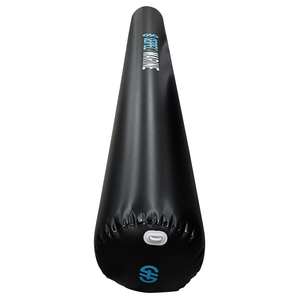 Seipel Marine 15 Inflatable Boat Bumper  Black M4015BLACK