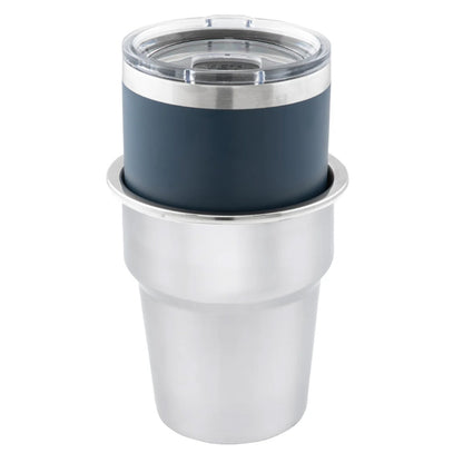 Whitecap Extra Large Stainless Steel Flush Cupholder [S-3507C]