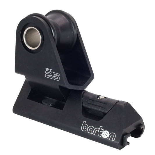 Barton 25mm T-Track Genoa Car - Black [25100GTB]