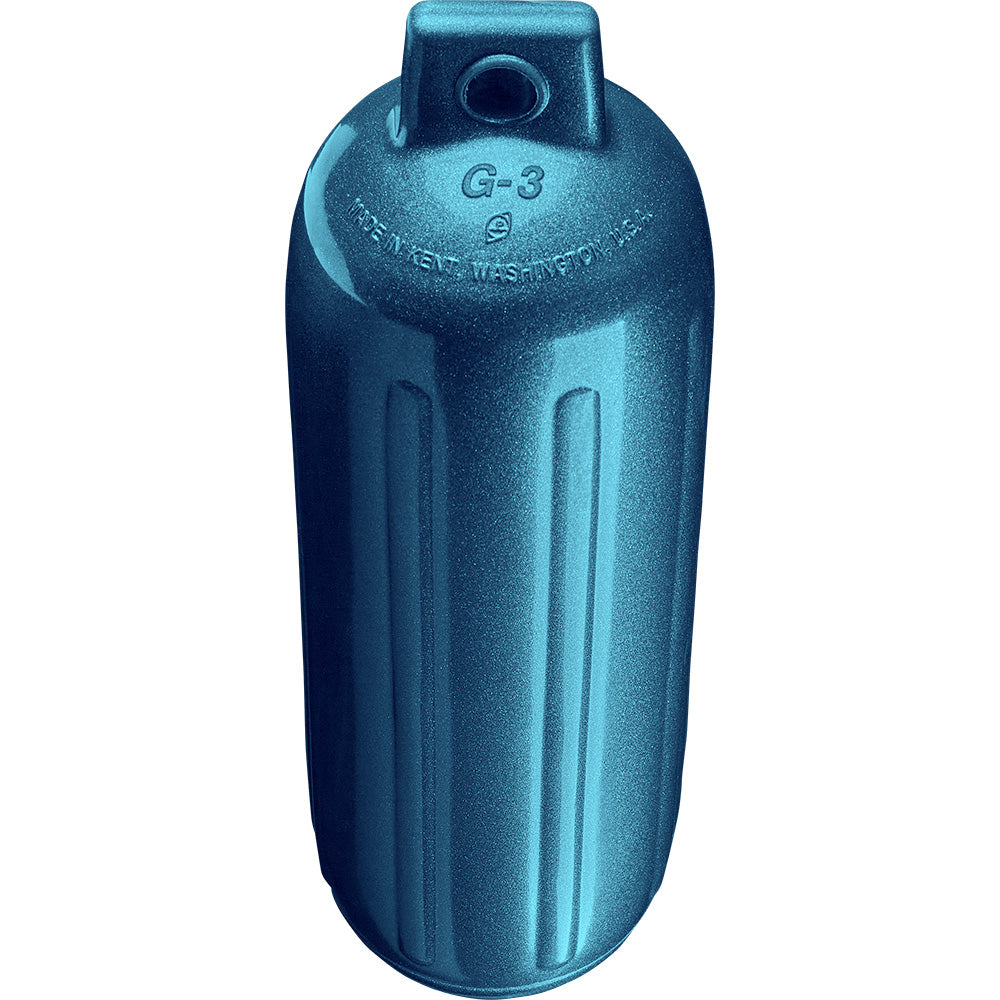 Polyform G-3 Twin Eye Fender 5.5" x 19" - Metallic Blue [G-3 METALLIC BLUE]