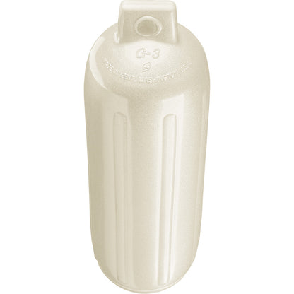 Polyform G-3 Twin Eye Fender 5.5" x 19" - Metallic White [G-3 METALLIC WHITE]