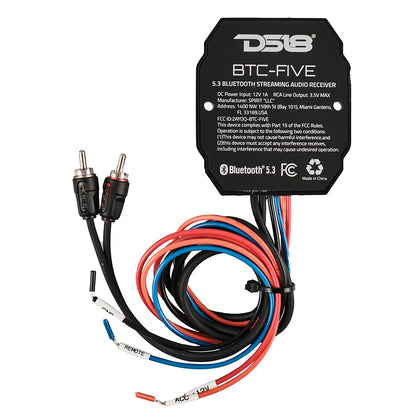 DS18 Universal Wireless Bluetooth 53 Audio Receiver BTCFIVE