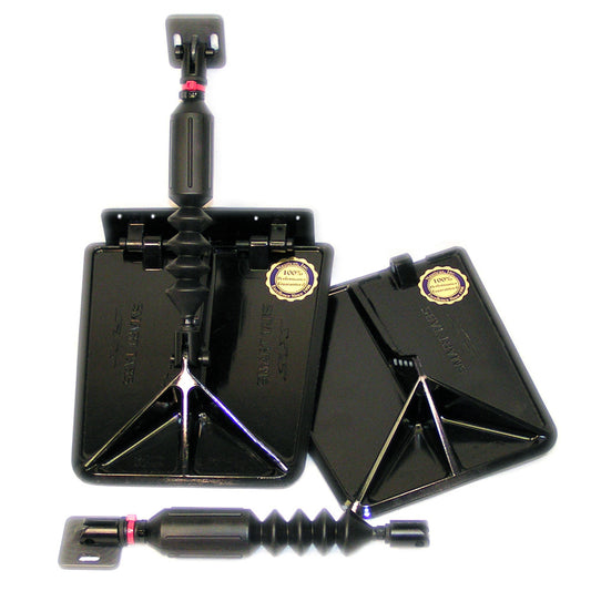 Lectrotab Smart Tab SX Composite Trim Tabs 9.5 x 10 f/18-20 Boat w/150 - 240HP - Black [SX9510-80]