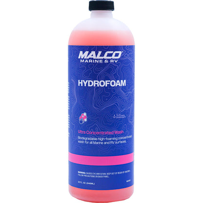 Malco HydroFoam Ultra Concentrated Boat Wash  32oz 162032