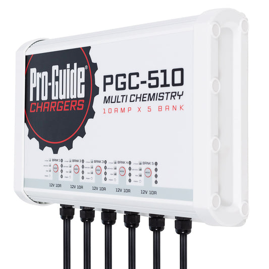 ProGuide 5 Bank OnBoard Battery Charger  12V  40Amp PGC510