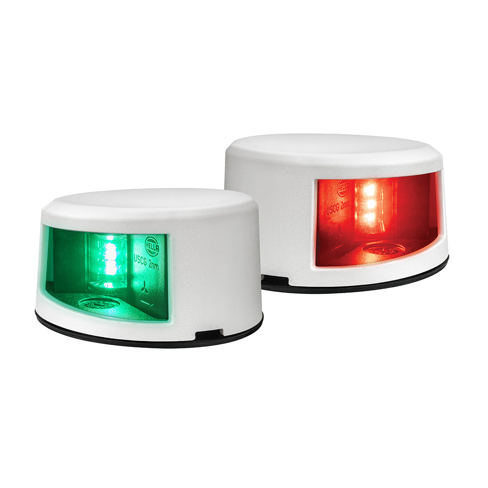 Hella Marine NaviLED Gen II PortStarboard Deck Mount Navigation Lamps  White 017910811
