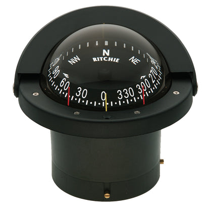 Ritchie FN203 Navigator Compass  Flush Mount  Black FN203