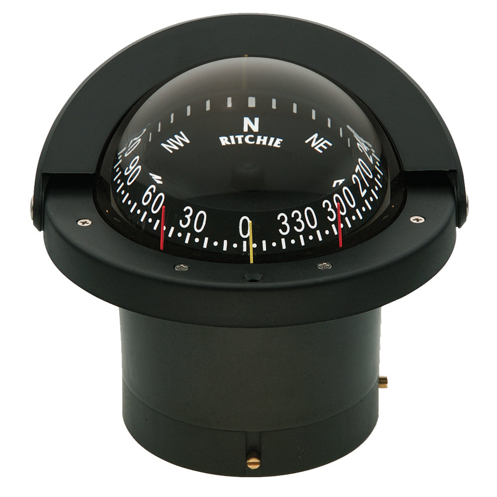 Ritchie FN203 Navigator Compass  Flush Mount  Black FN203