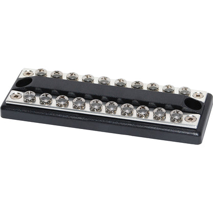 Blue Sea 2702 DualBus 100AMP Common BusBar 10 x 832 Screw Terminal 2702