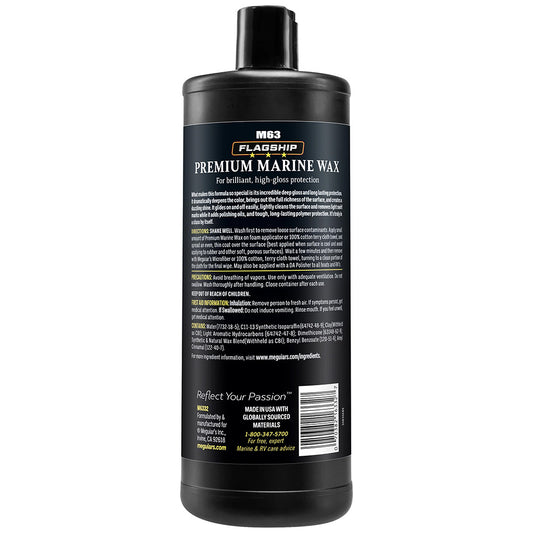 Meguiar's Flagship Premium Marine Wax - 32oz [M6332]