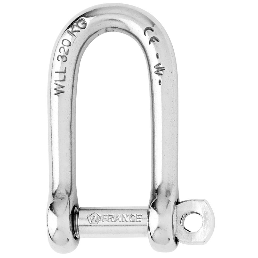 Wicahrd Self-Locking Long D Shackle - Diameter 5mm - 3/16" [1212W]