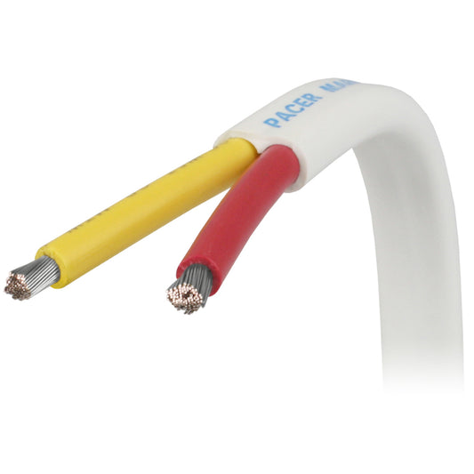 Pacer 8/2 AWG Safety Duplex Cable - Flat Cable - Red/Yellow - 250' [W8/2RYW-250]