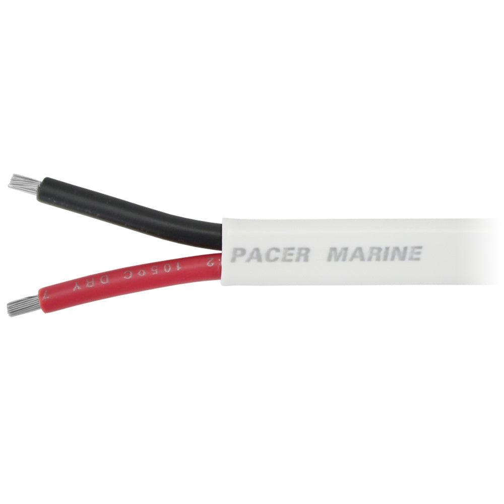 Pacer 8/2 AWG Duplex Cable - Flat Cable - Red/Black - 100' [W8/2DC-100]