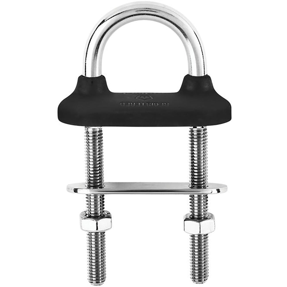 Wichard Black Watertight U-Bolt - 8mm Diameter - 5/16" - 80mm Length - 3-5/32" [65341W]