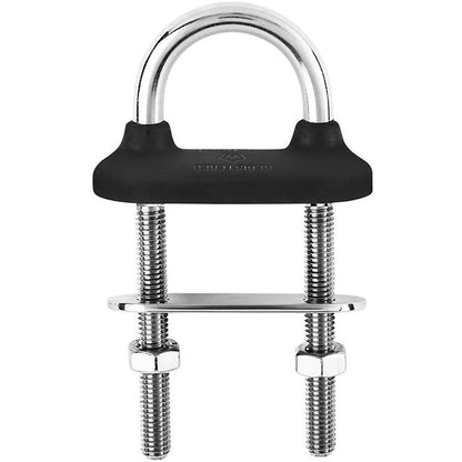 Wichard Black Watertight U-Bolt - 8mm Diameter - 5/16" - 80mm Length - 3-5/32" [65341W]
