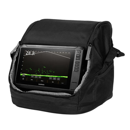 Garmin ECHOMAP UHD2 93SV LiveScope Plus Ice Fishing Bundle LI wECHOMAP UHD2 93sv LiveScope Plus System  Lithiumion