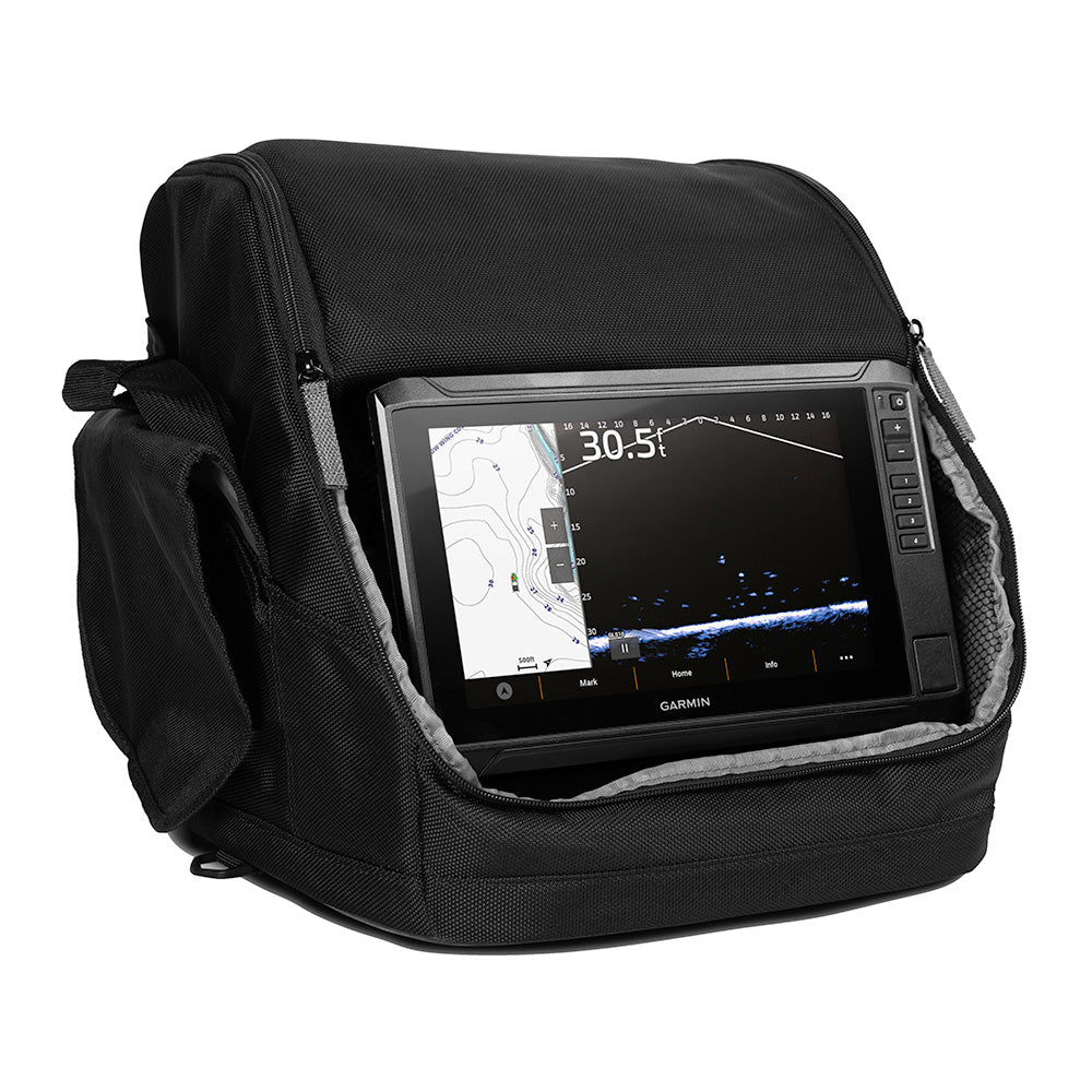 Garmin ECHOMAP UHD2 93SV LiveScope Plus Ice Fishing Bundle LI wECHOMAP UHD2 93sv LiveScope Plus System  Lithiumion