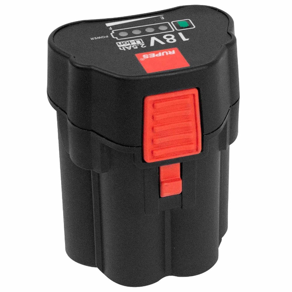 RUPES HLR75 Mini Rechargeable Power Pack - 18V, 2.5AH [9HB180LT]